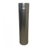 Tube de cheminée droit Ø 120 mm en acier aluminé pour four à bois 
