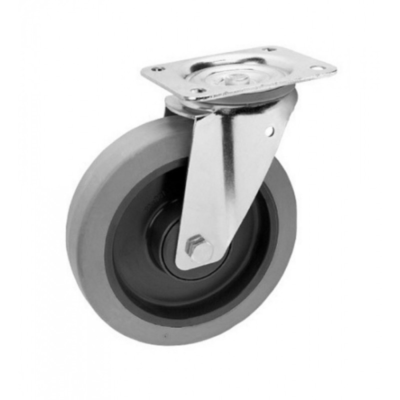 4 roues industrielles pour support Le Fournil Double 